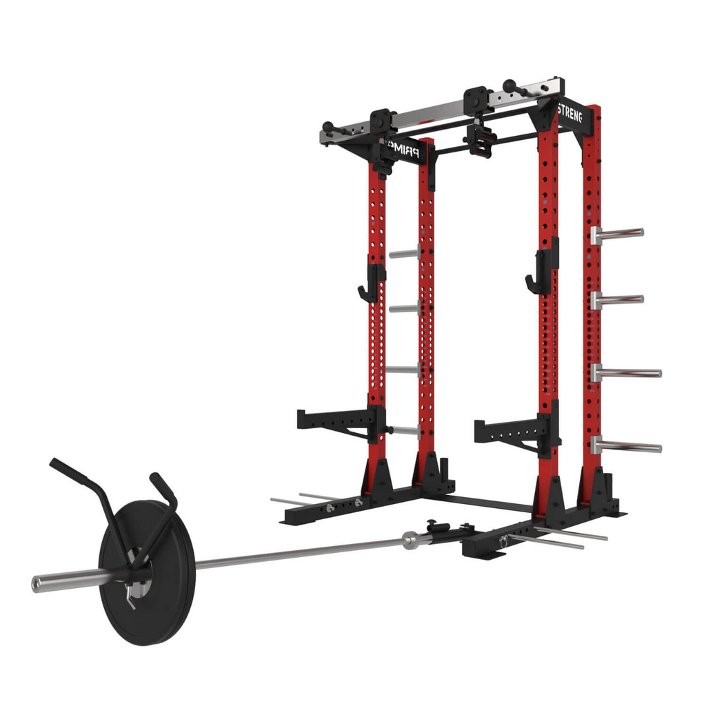 Primal Strength Commercial Half Rack (Red)