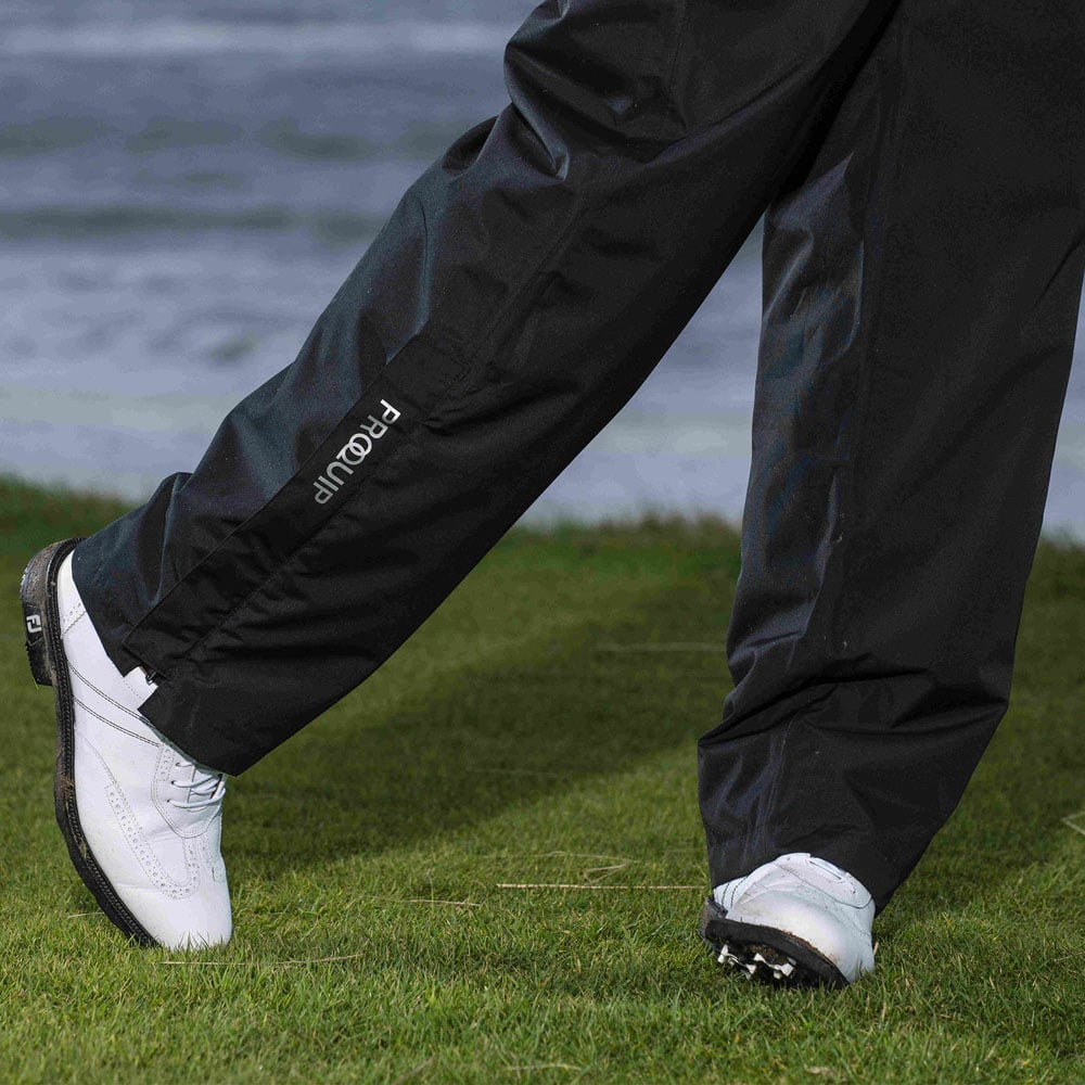 ProQuip Golf Trophy Waterproof Trousers Black
