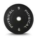 Physical Rubber Bumper Weight Plates (Singles)
