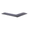 Primal Strength Premium Rubber Tile Corner Edge - 550/400 x150 x40mm 3mm EPDM top layer