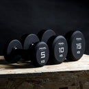 Primal Strength Urethane Dumbbell Set 27.5kg-50kg - (10 pairs)