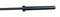 Aventi 7ft Olympic Barbell Bar - Rated 400KG (Black - 18Kg)