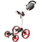 Big Max Blade Quattro 4-Wheel Push Trolley - White/Red
