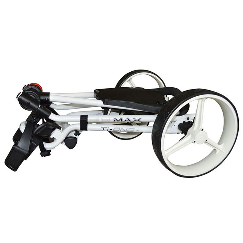 Big Max Ti-ONE 3-Wheel Push Trolley - Phantom Black