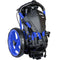 Clicgear Rovic RV1C Compact 3-Wheel Push Trolley - Blue