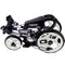 Clicgear Rovic RV2L 3-Wheel Push Trolley - White