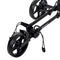 Fastfold Slim 3-Wheel Push Trolley - Charcoal/Black