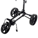 Fastfold Slim 3-Wheel Push Trolley - Charcoal/Black