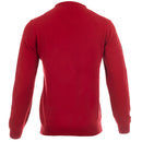 Greg Norman by ProQuip Lambswool Water Repellent V-Neck Golf Sweater - Red