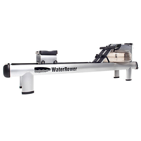 WaterRower M1 HiRise Rowing Machine with S4 Performance Monitor