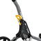 iCart Compact Evo 3-Wheel Push Trolley - Black/Grey