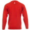 ProQuip Lambswool Water Repellent Crew Neck Golf Sweater - Inferno Orange