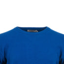 ProQuip Lambswool Water Repellent Crew Neck Golf Sweater - Persian Blue