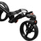 Longridge Eze Glide Compact+ 360 3-Wheel Push Trolley - Black/Red
