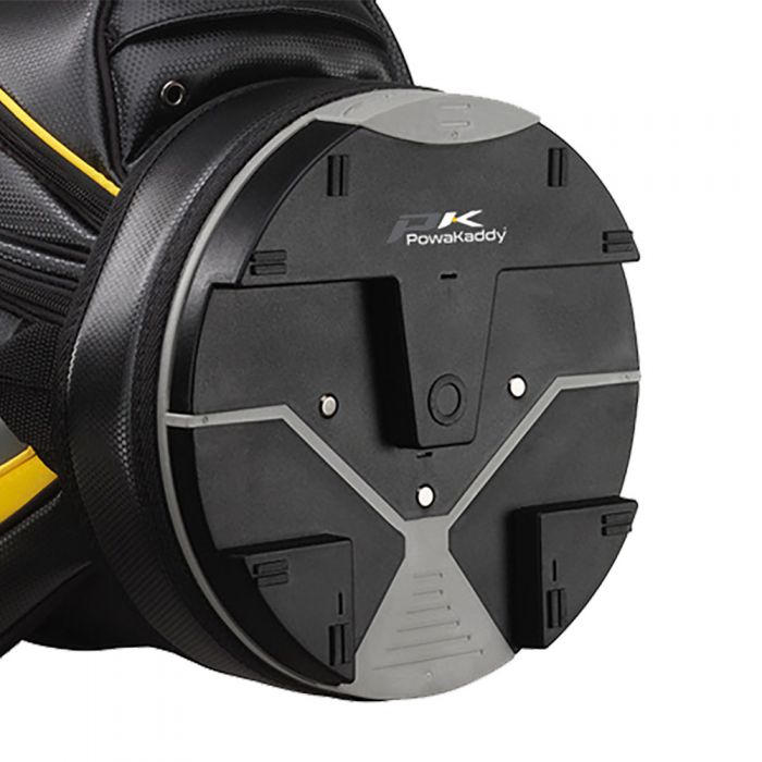 PowaKaddy Premium Edition Golf Cart Bag - Black/Gun Metal/Blue