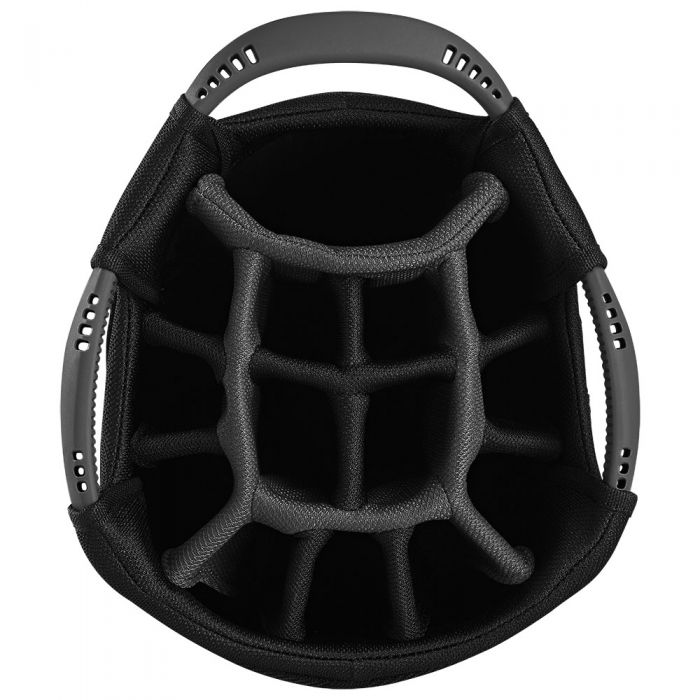 PowaKaddy Premium Edition Golf Cart Bag - Black/Gun Metal/Blue