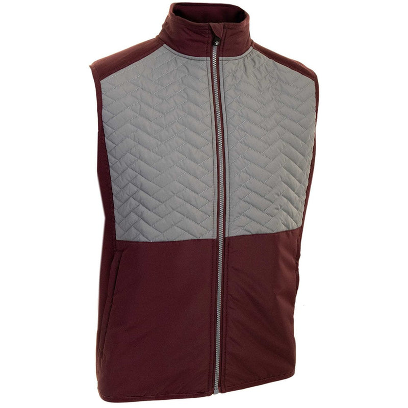 ProQuip Therma Gust Quilted Gilet - Burgundy