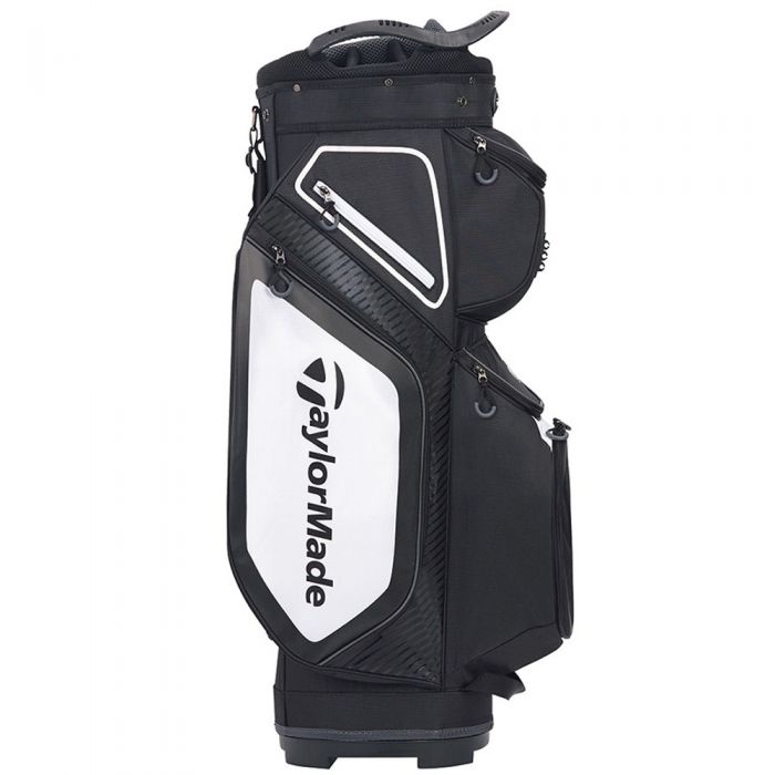 Taylormade Pro 8.0 Cart Bag - Black/White/Charcoal