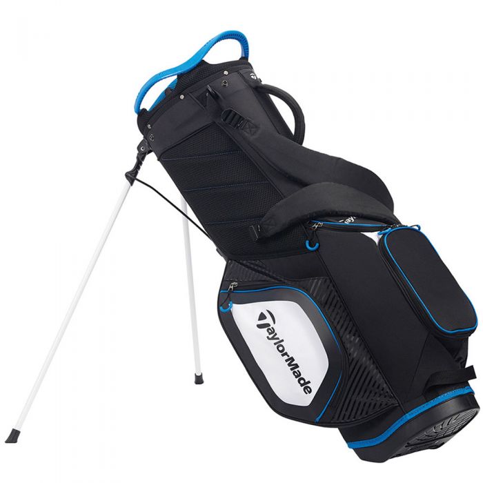 TaylorMade Pro 8.0 Stand Bag - Black/White/Blue