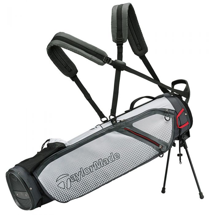 TaylorMade Quiver Stand Bag - Lite Grey/White