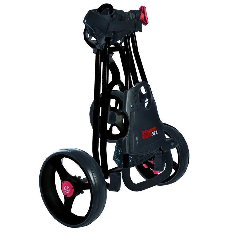 Longridge Eze Glide Cruiser 3-Wheel Push Trolley - Black