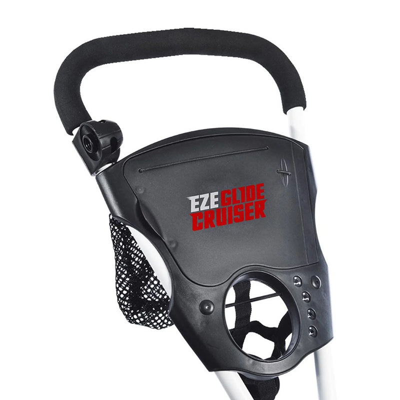 Longridge Eze Glide Cruiser 3-Wheel Push Trolley - White