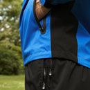 ProQuip Golf Trophy Waterproof Jacket - Cobalt/Black/White