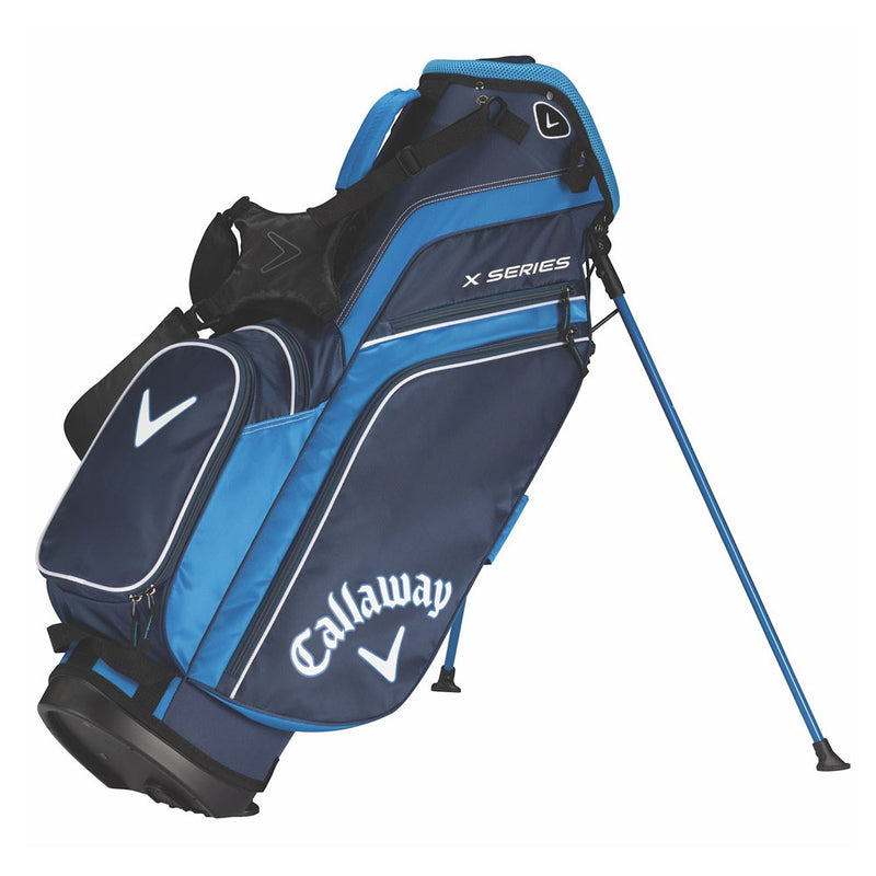 Callaway X Series Stand Bag - Navy/Blue/White